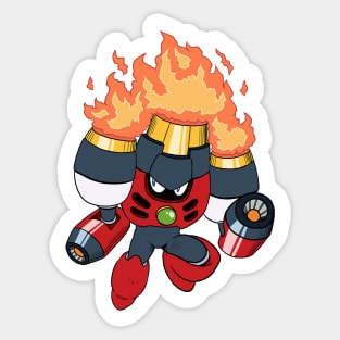 MAGMAMAN Sticker